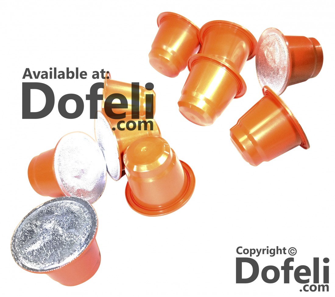 Santo Domingo Caracolillo capsules, a dark roasted Dominican blend with an exquisite, complex taste.